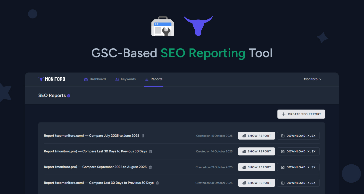 SEO Reporting Tool